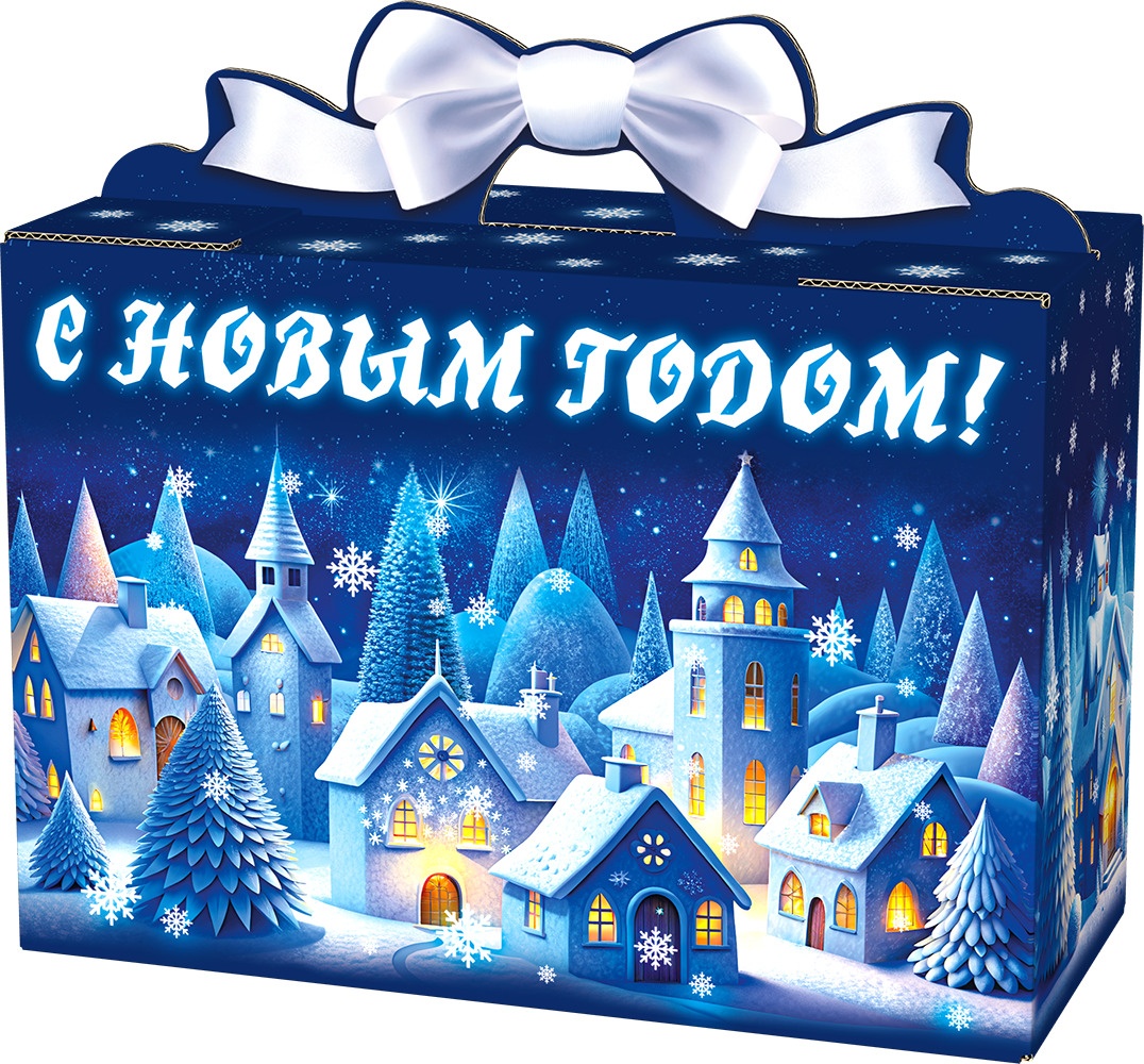 ЛюксБокс Ночь в деревне с анимацией