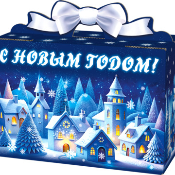 ЛюксБокс Ночь в деревне с анимацией