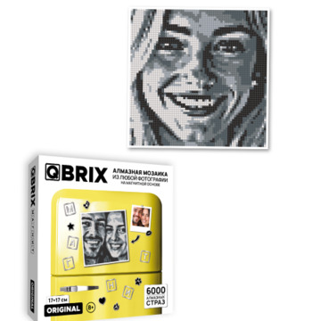 QBRIX Алмазная мозаика на магните ORIGINAL (1 штука в наборе)