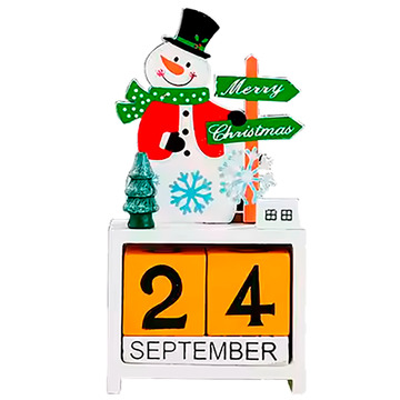 Вечный календарь СНЕГОВИК