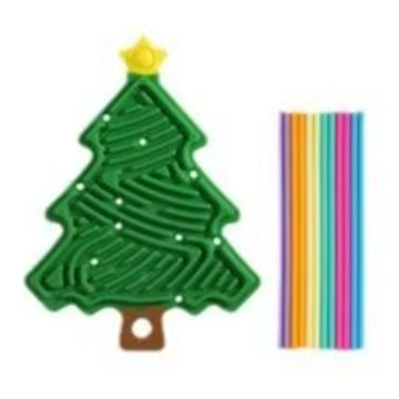 Детская силиконовая сенсорная игрушка елочка