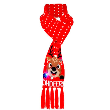 Шарф со светодеодами