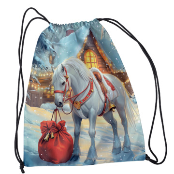 Сумка сменка лошадь в лесу