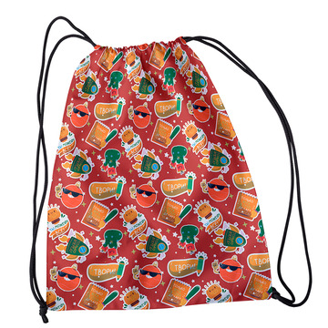 Сумка сменка мотивация красная