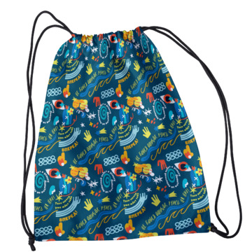 Сумка сменка мотивация синяя