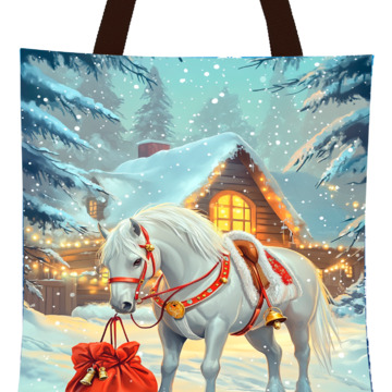 Шопер лошадь с мешком