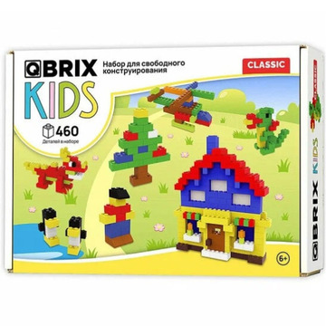 Конструктор QBRIX KIDS CLASSIC (460 деталей)