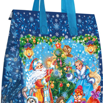 Сумочка с клапаном и скотчем 400х350х120